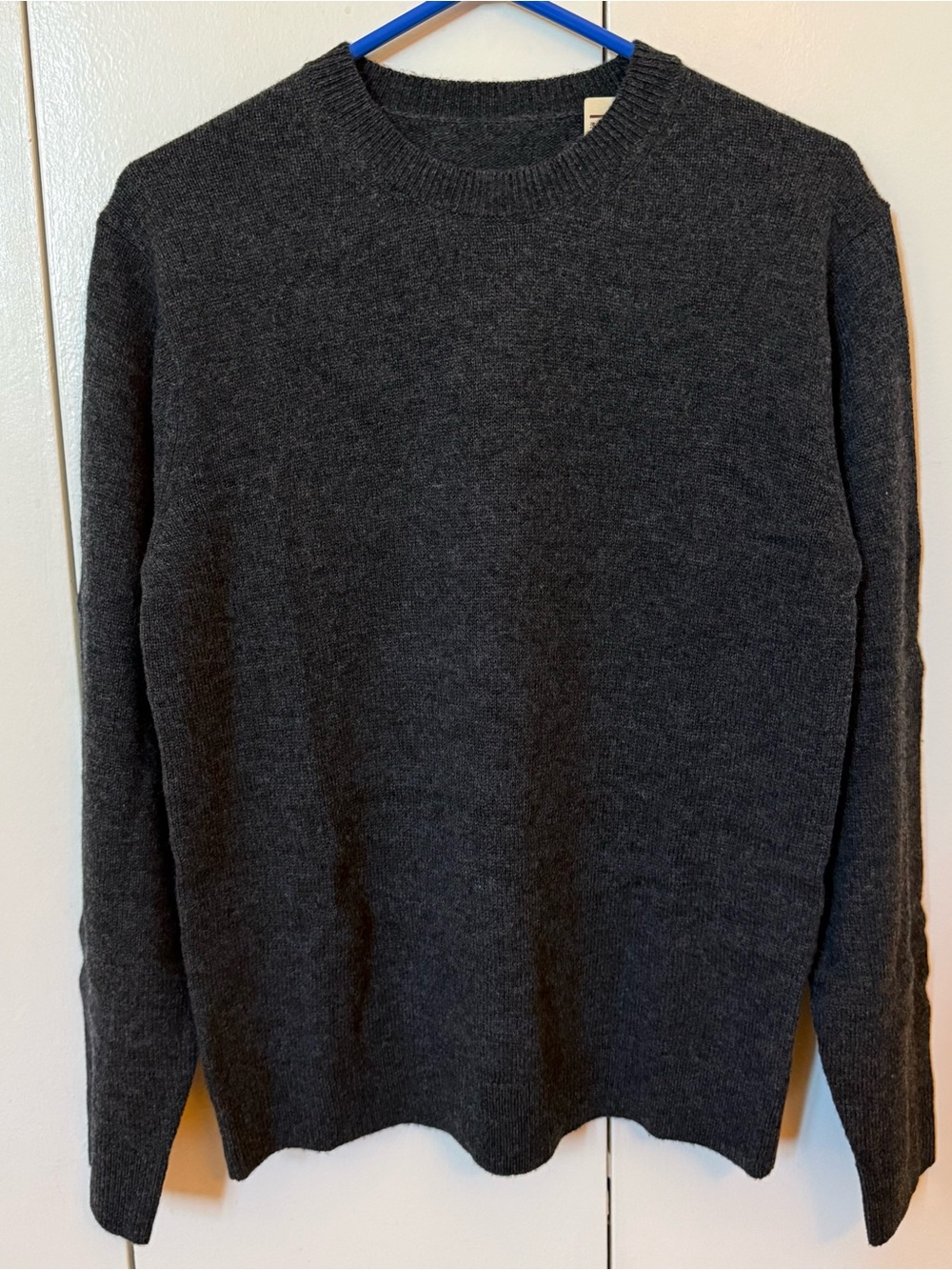 Muji Men's Dark Charcoal Crewneck Sweater. This was purchased in Japan Muji